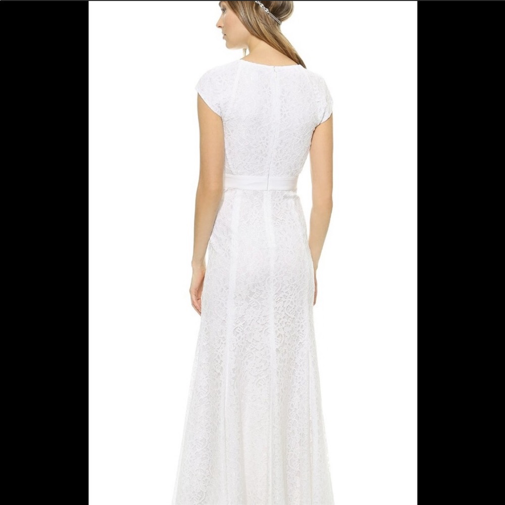 Diane Von Furstenberg Maio mermaid lace dress sz 0